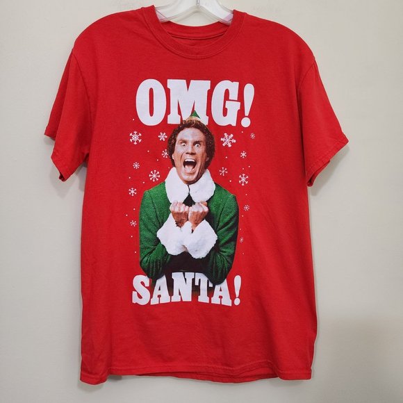 Ripple Junction Other - Ripple Junction Elf OMG Santa graphic short sleeve t-shirt unisex size medium